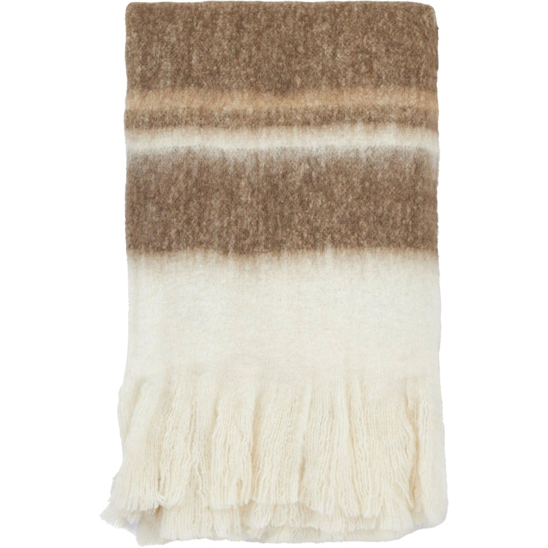 Minou Throw 130x170 cm, Brown / Beige