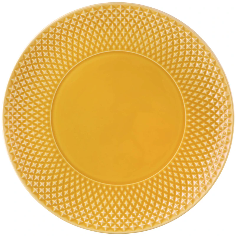 Bicos Plate Ø17 cm, Yellow