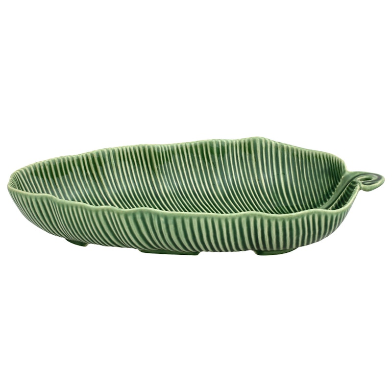 Leaves Banana Leaf Salad Bowl, 20x39,5 cm