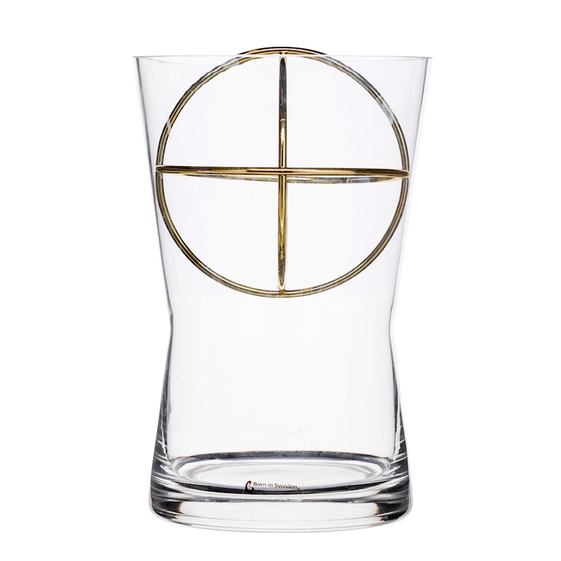 Sphere Vase Medium, Gold