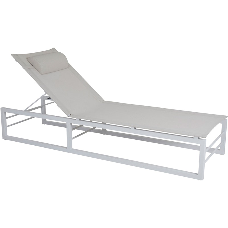 Vevi Sunbed, White