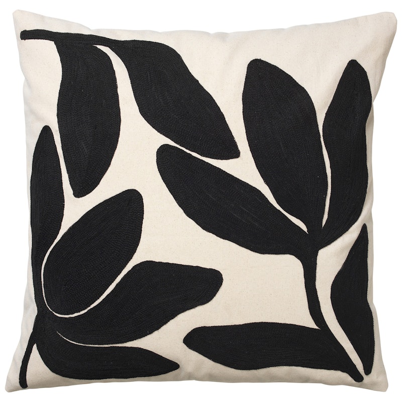 Herbert Cushion Cover 50x50 cm, Black