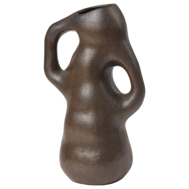 Isolde Vase, Antique Brown