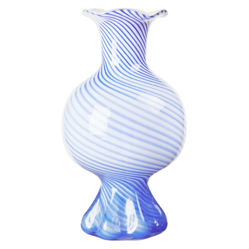 Mella Vase 30 cm, Blue