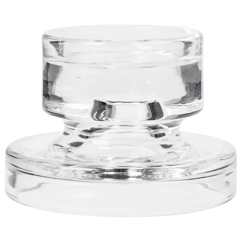 Petra Candle Holder S, Clear