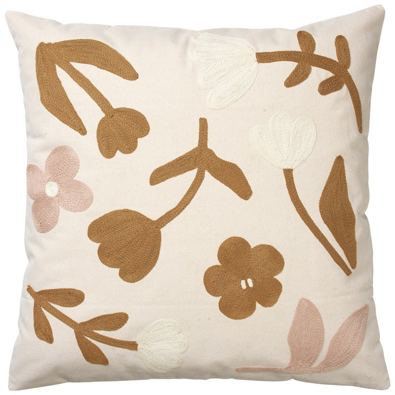 Rosita Cushion Cover 50x50 cm, Brown