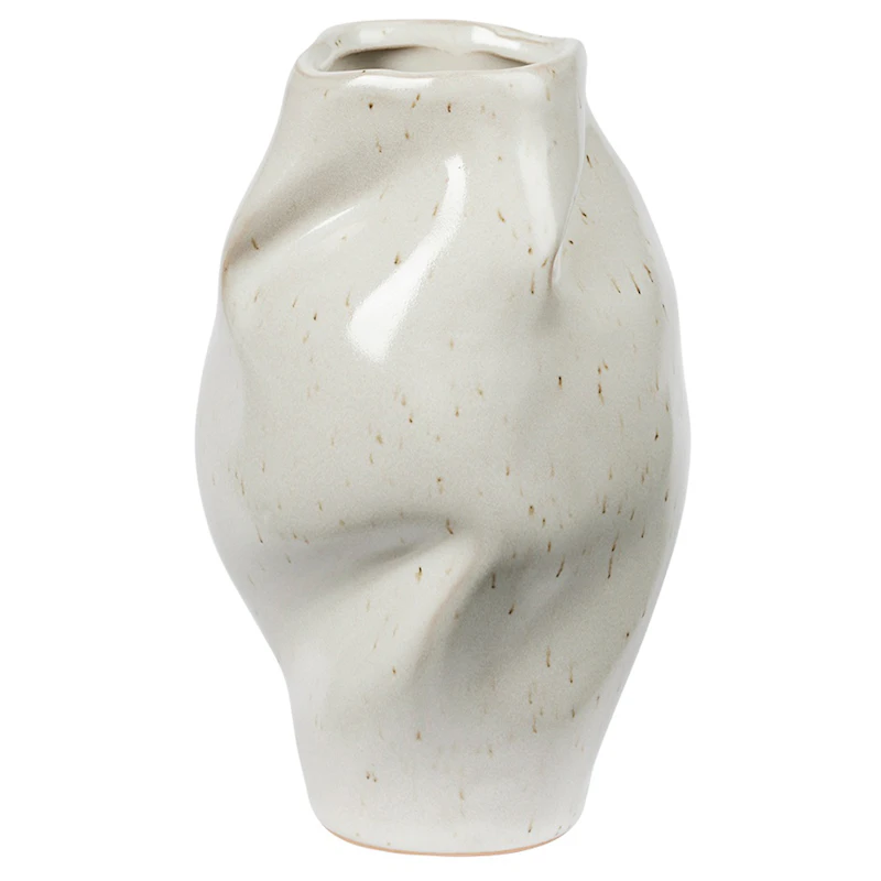 Susie Vase Grey, 14 cm