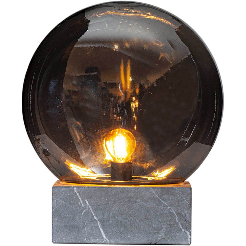 Glori Table Lamp, Smokey Grey