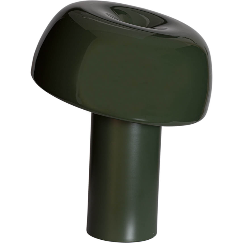 Lean on Me Table Lamp, Dark Green