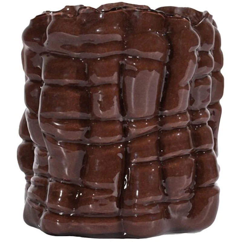 Laranne Candle Holder 16 cm, Brown