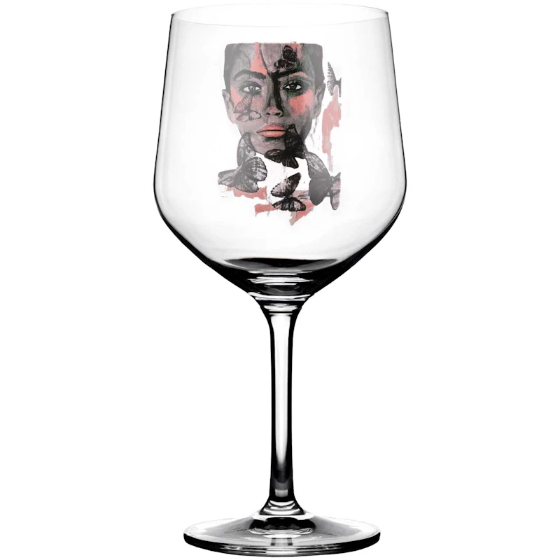 Drink Glass 72 cl, Butterfly Queen