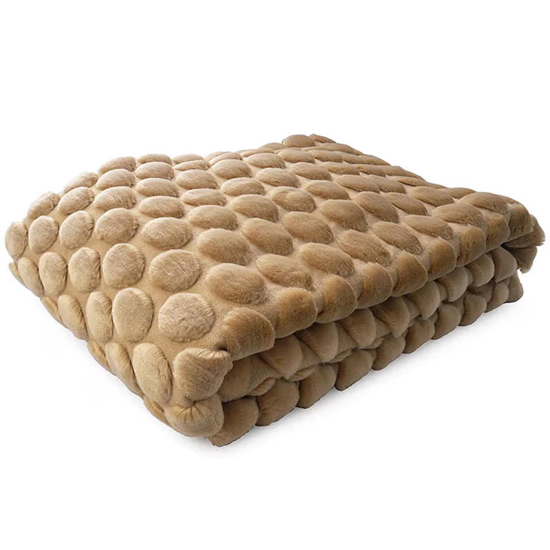 Egg Throw 130x170 cm, Beige