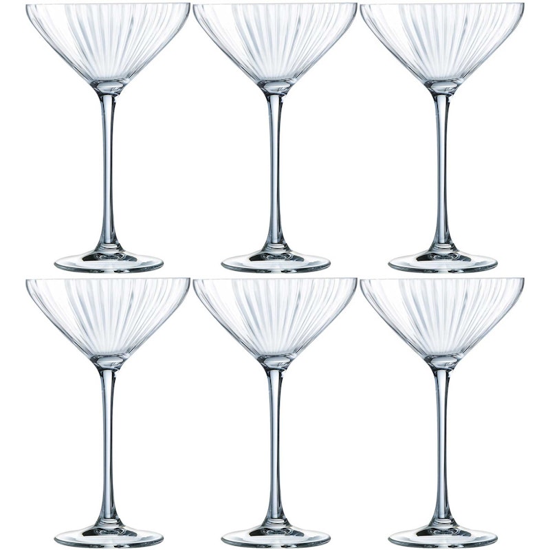 Symétrie Drink Glass 21 cl Transparent, 6-pack