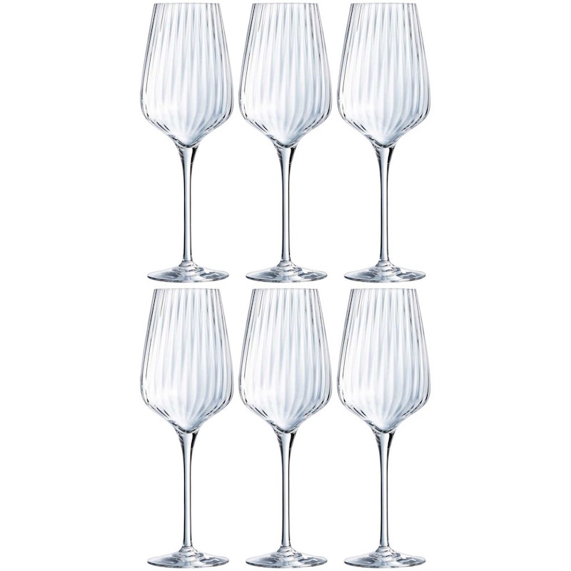Symétrie Wine Glass 45 cl Transparent, 6-pack