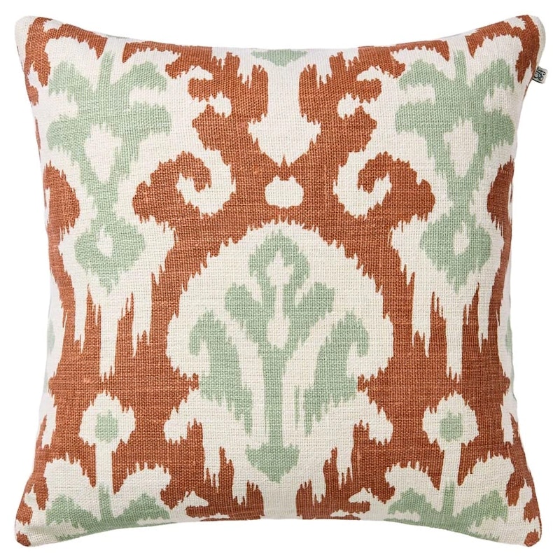 Adi Cushion Cover 50x50 cm, Aqua / Apricot Orange