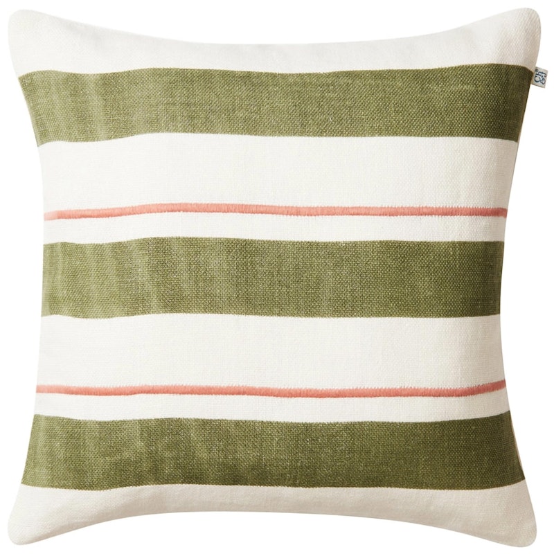 Assam Cushion Cover 50x50 cm, Cactus Green / Rose