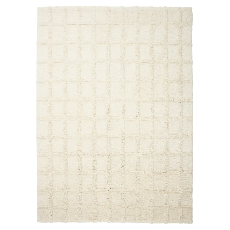 Badal Traceable Wool Rug Off-white, 250x350 cm