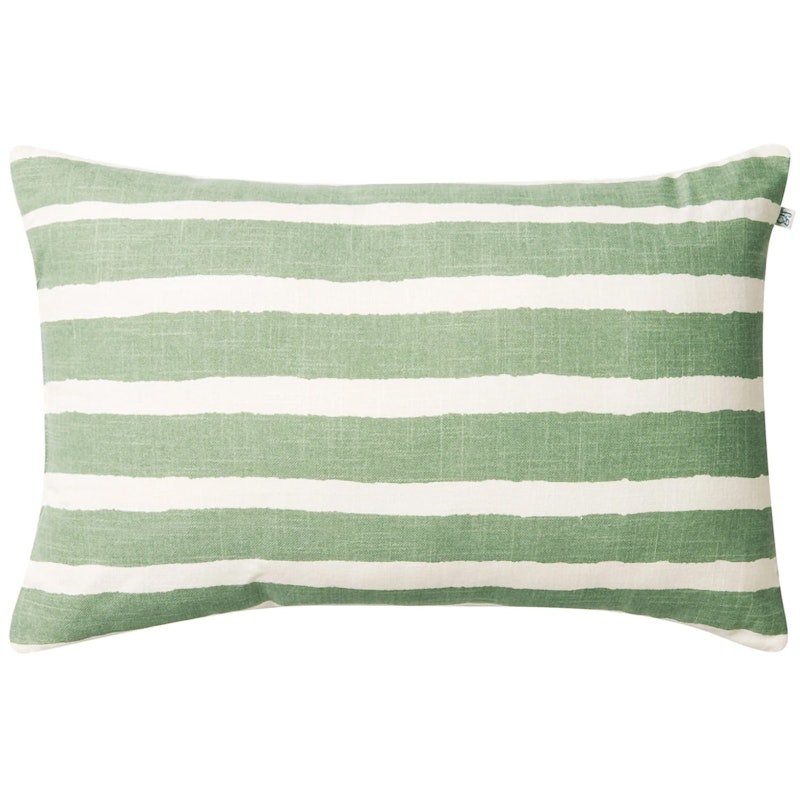 Block Stripe Outdoor Cushion 40x60 cm, Sage