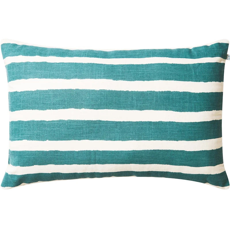 Block Stripe Outdoor Cushion 40x60 cm, Sky Blue