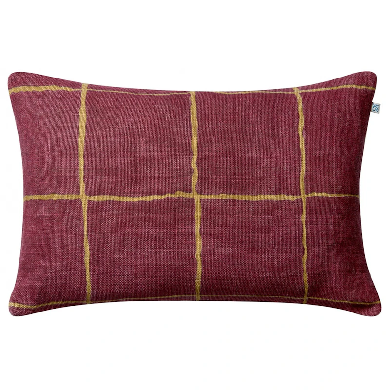 Chakra Cushion Cover 40x60 cm, Ruby / Masala Yellow