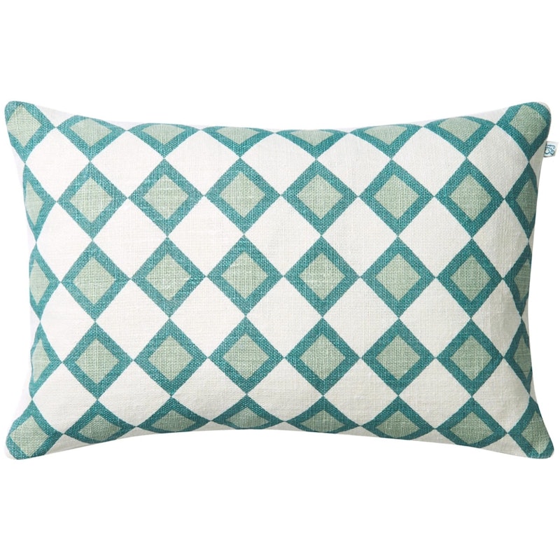 Jodhpur Cushion Cover 40x60 cm, Aqua / Sky Blue