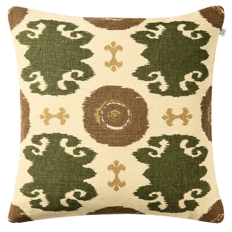 Mahal Cushion Cover, Taupe