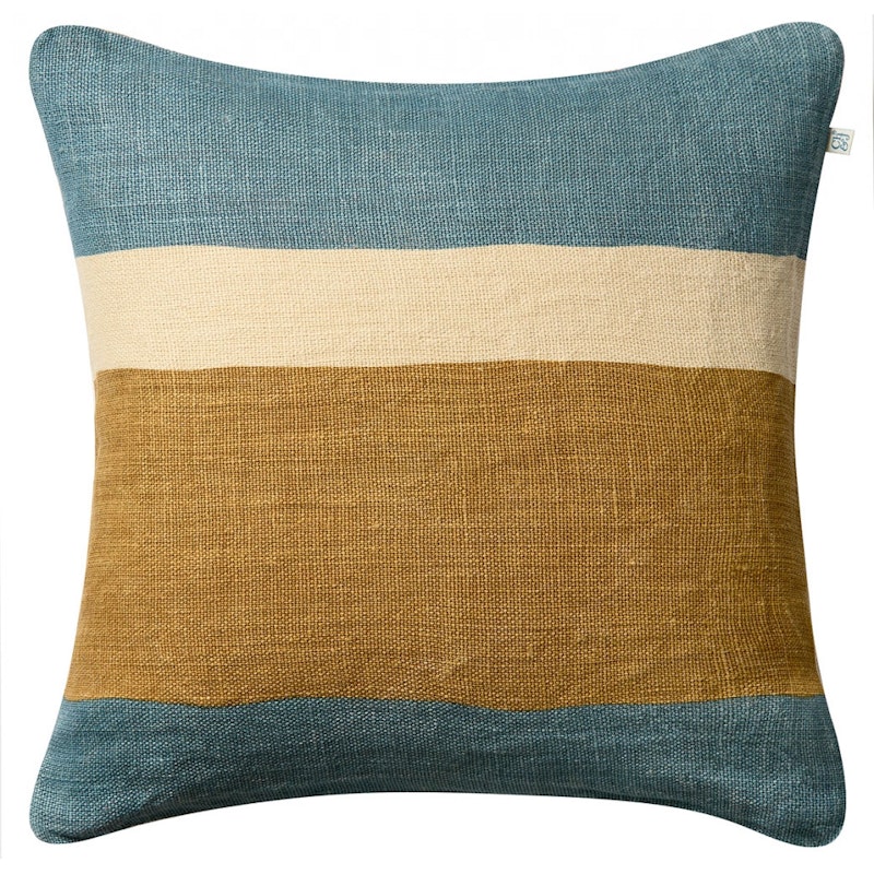 Manali Cushion Cover 50x50 cm, Heaven Blue / Khaki