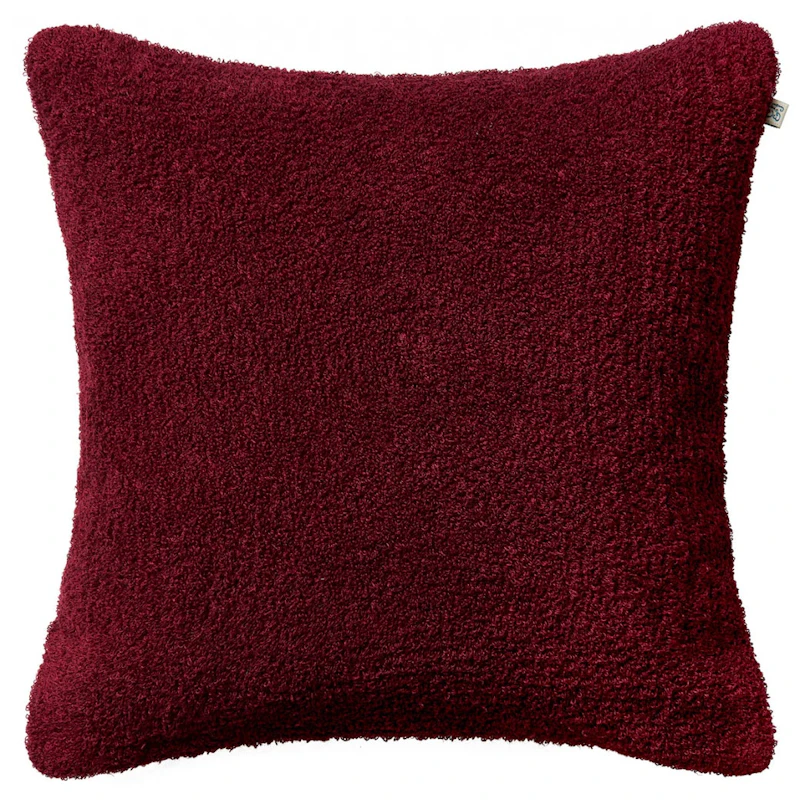 Mani Cushion Cover Bouclé 50x50 cm, Ruby