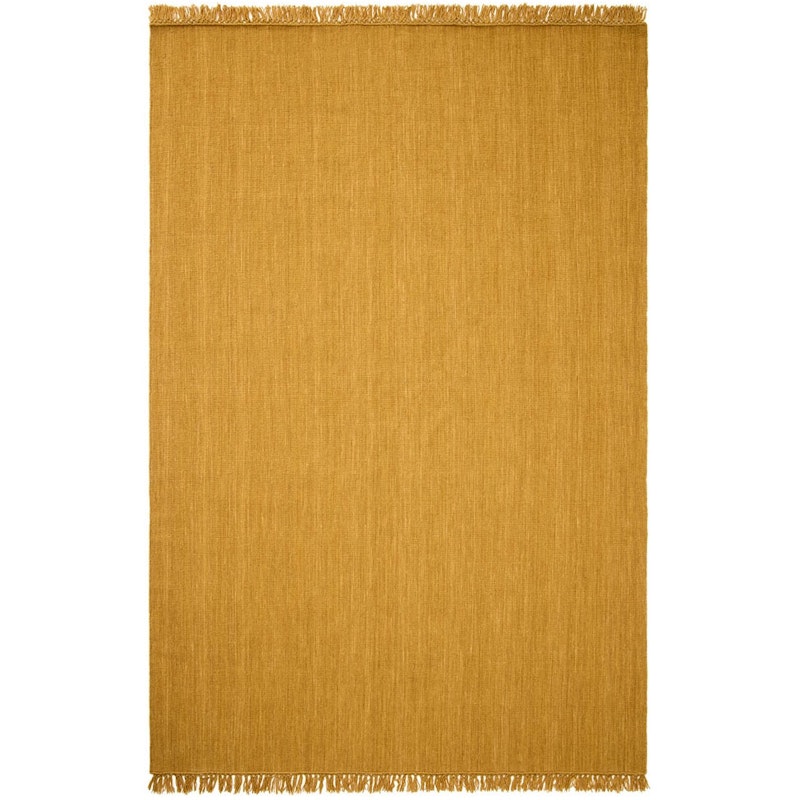 Nanda Wool Rug 200x300 cm, Masala Yellow