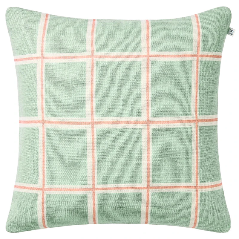 Raha Cushion Cover 50x50 cm, Aqua / Rose