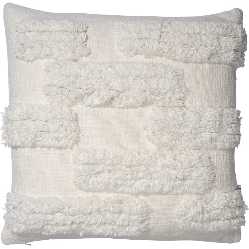 Bricks Cushion Cover 50x50 cm, White