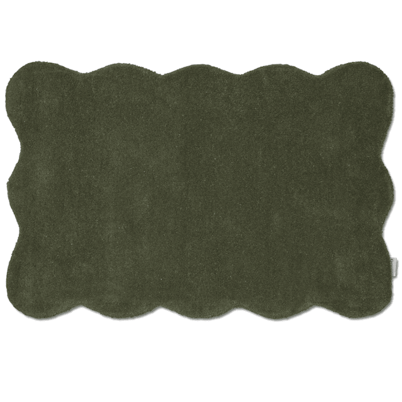 Clam Door Mat 60x90 cm, Forest Green