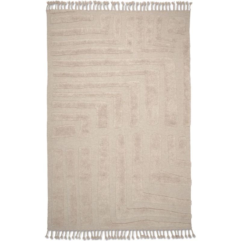 Field Rug 200x300 cm, Natural Beige