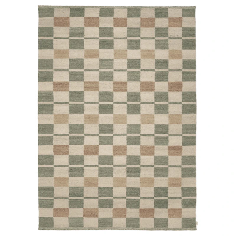 Rutvik Wool Rug 170x230 cm, Green
