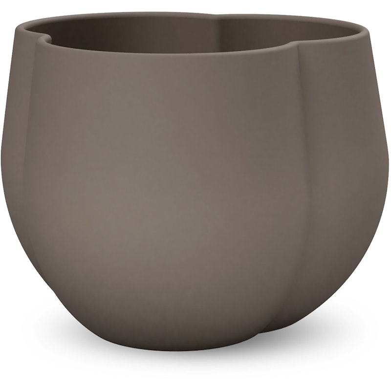 Clover Flower Pot 12cm, Mud