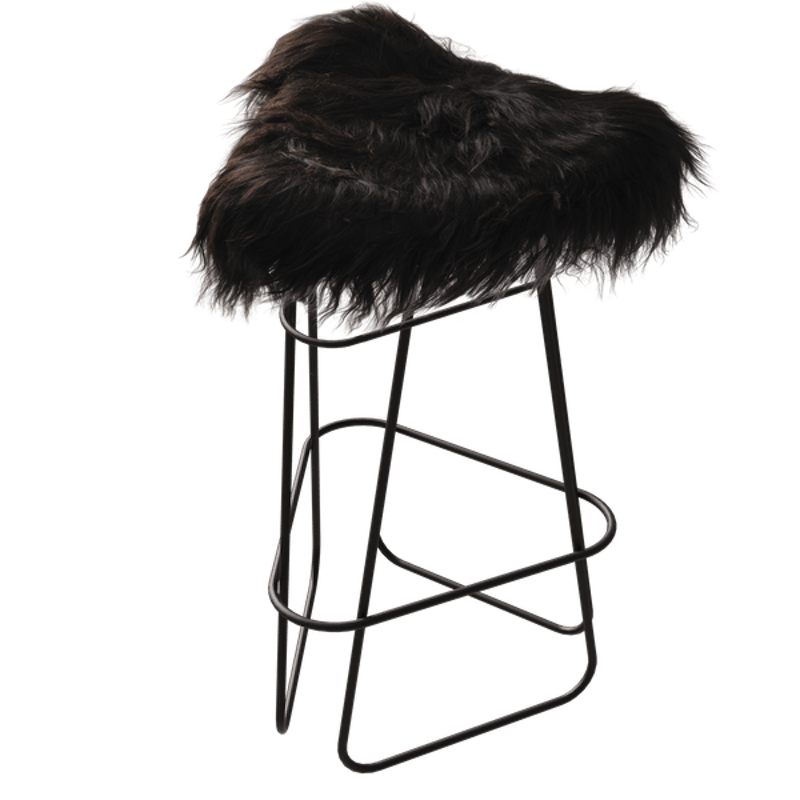 Iceland Barstool 65 cm, Black / Wild Black