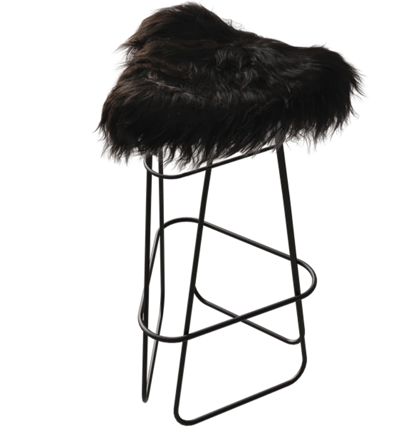 Iceland Barstool 82 cm, Black / Wild Black