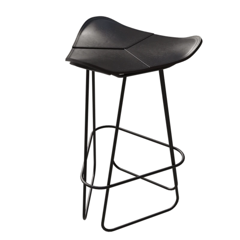 Pampa Barstool 65 cm, Black