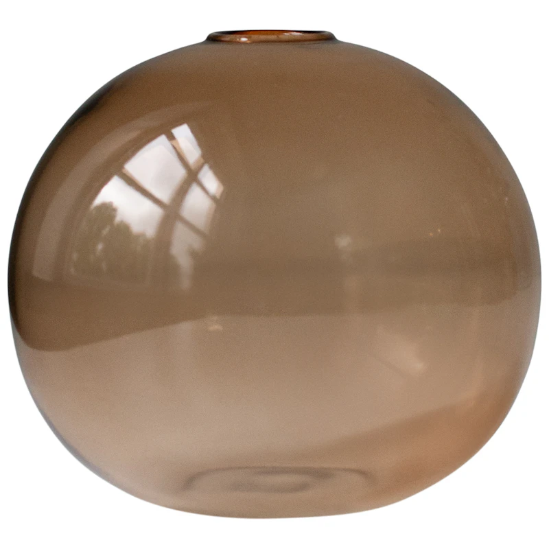 Ball Vase Ø10 cm, Beige