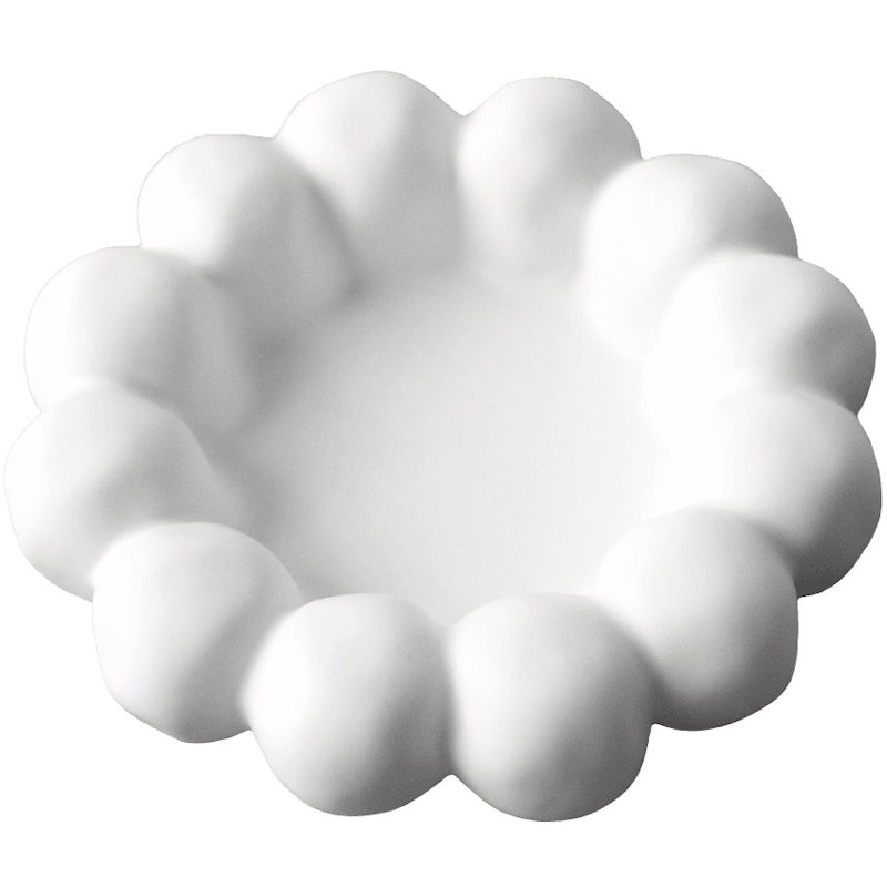 Bright Plate Candle Plate Ø17 cm, White