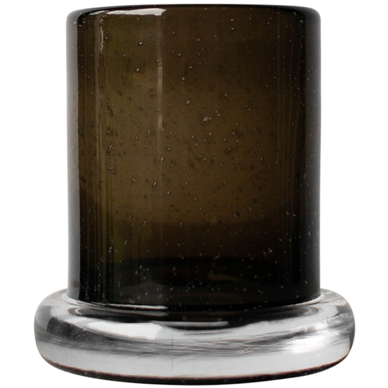 Bubble Candle Holder Ø10 cm, Brown