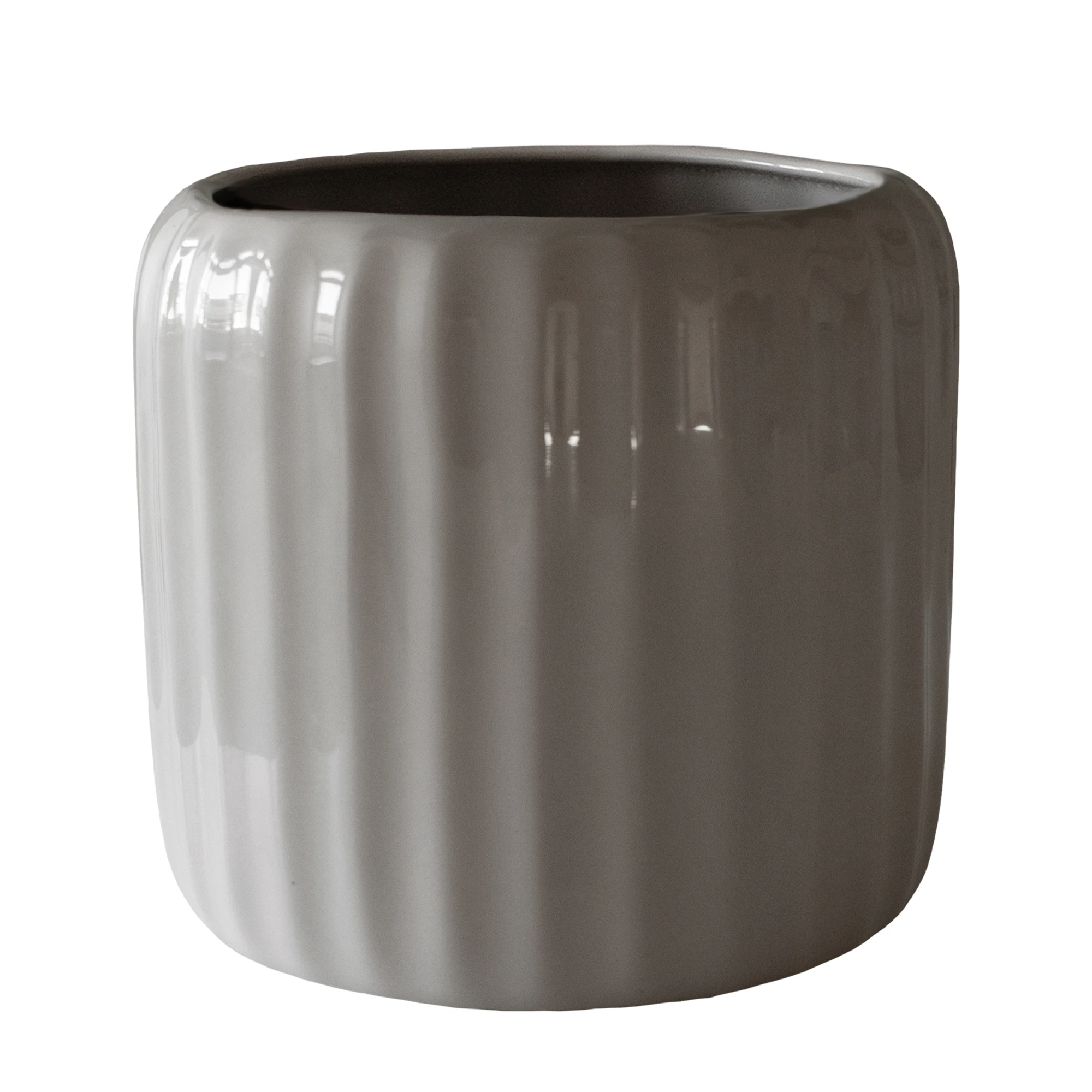 Ease Pot 18x20 cm, Shiny Mole from DBKD | RoyalDesign