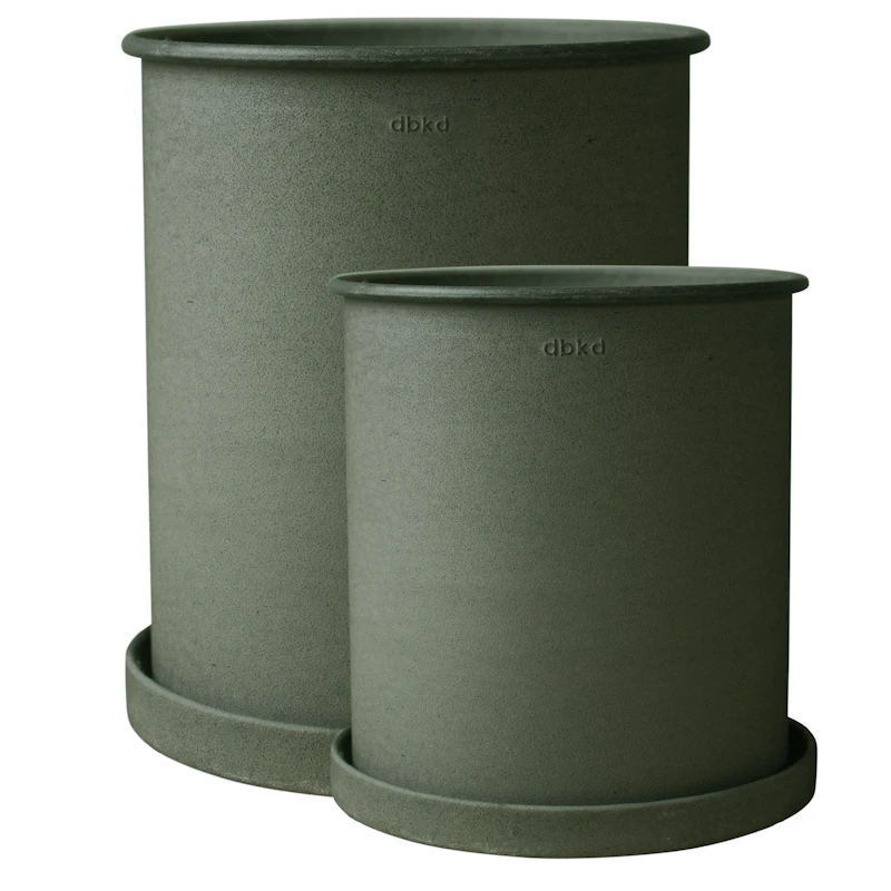 Plant Pots 2-pack Green, Large