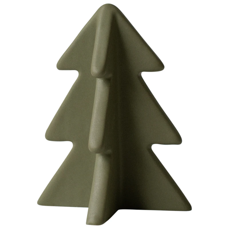 Winter Tree Decoration 7 cm, Green
