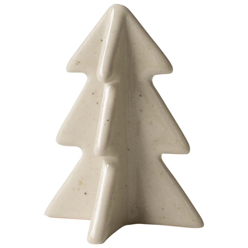 Winter Tree Decoration 7 cm, Vanilla