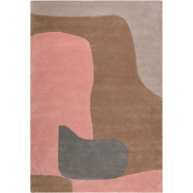 Abstract Wool Rug 180x270 cm, Dusty from Decotique | RoyalDesign