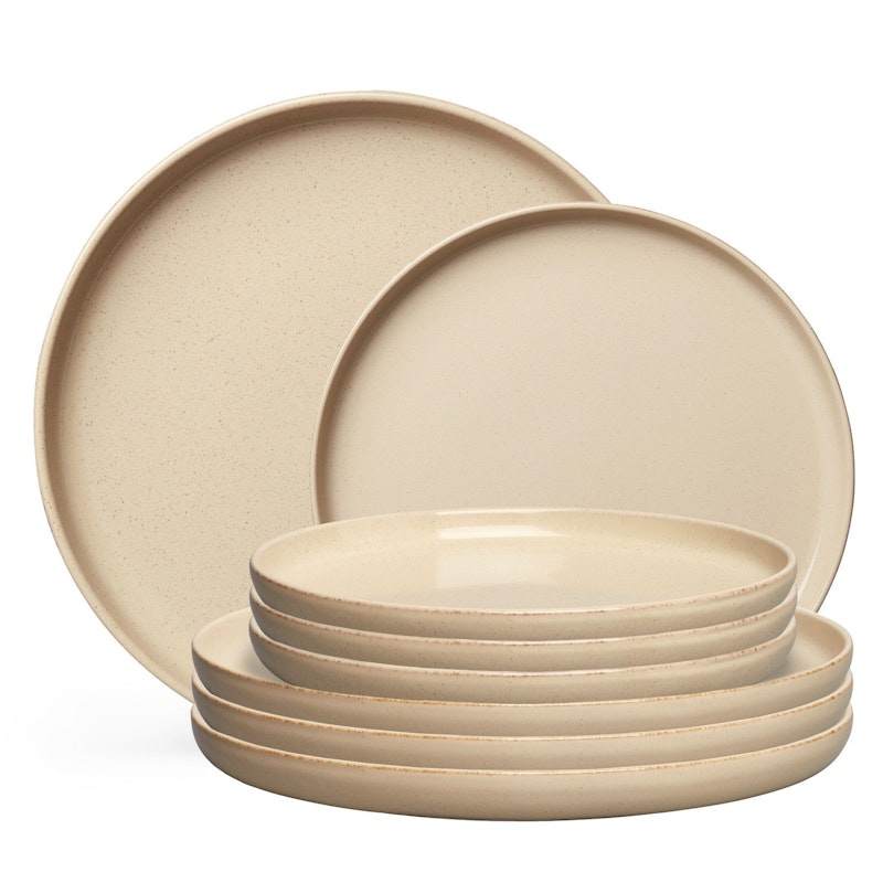 BON Starter Set Plates 8-pack, Beige