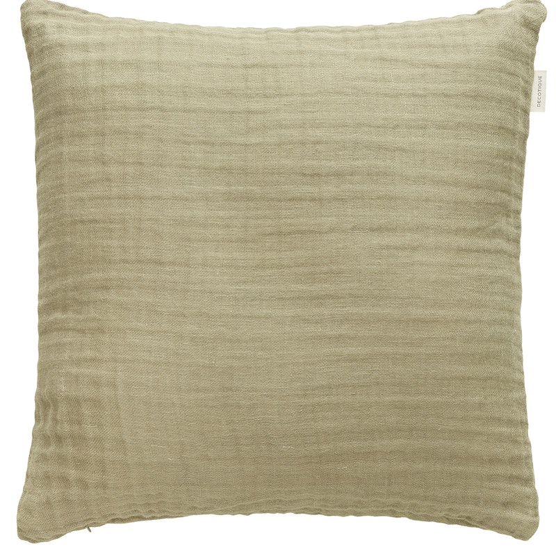 Crinkle Cushion 50x50 cm, Green