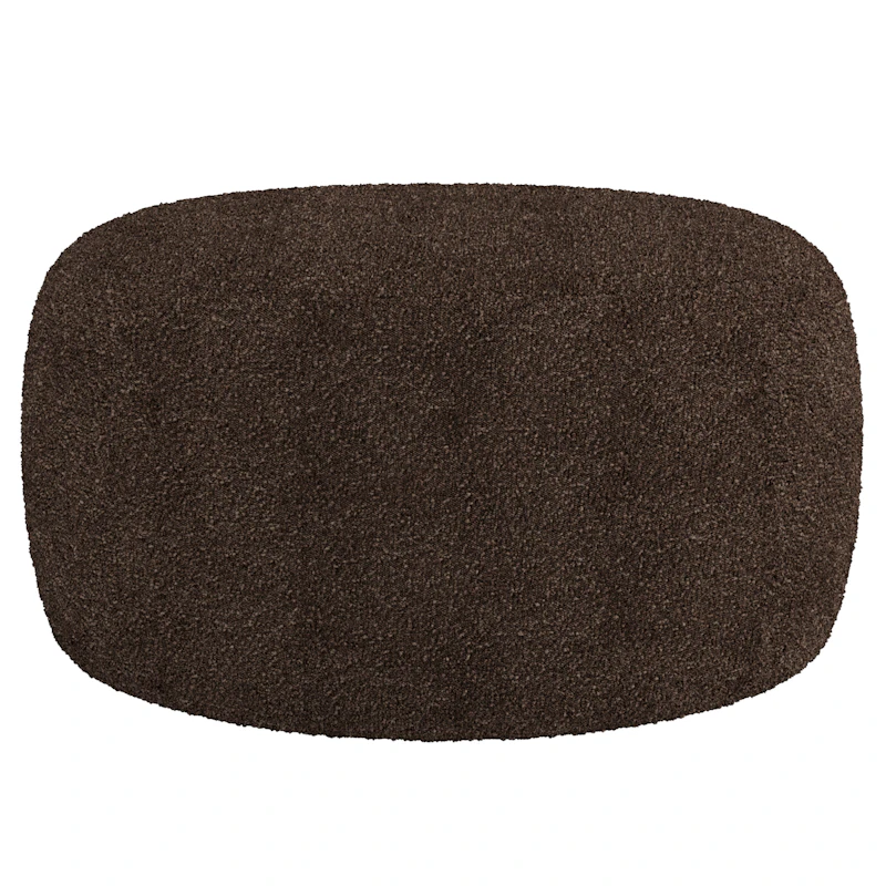 Curve Pouf, Brown