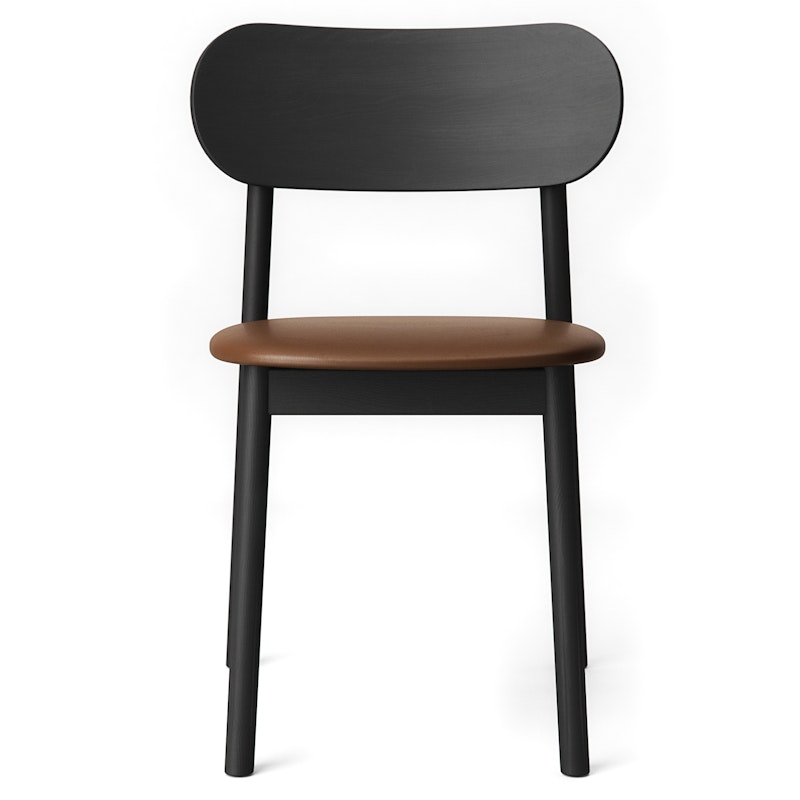 Elephant Chair, Black / Brown Leather